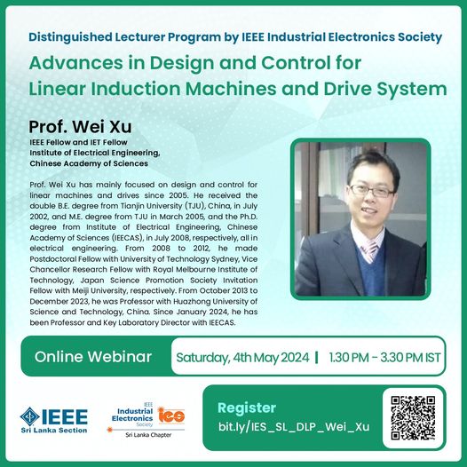 Read more about the article Online Session about Advances in Design and Control for Linear Induction Machines and Drive System