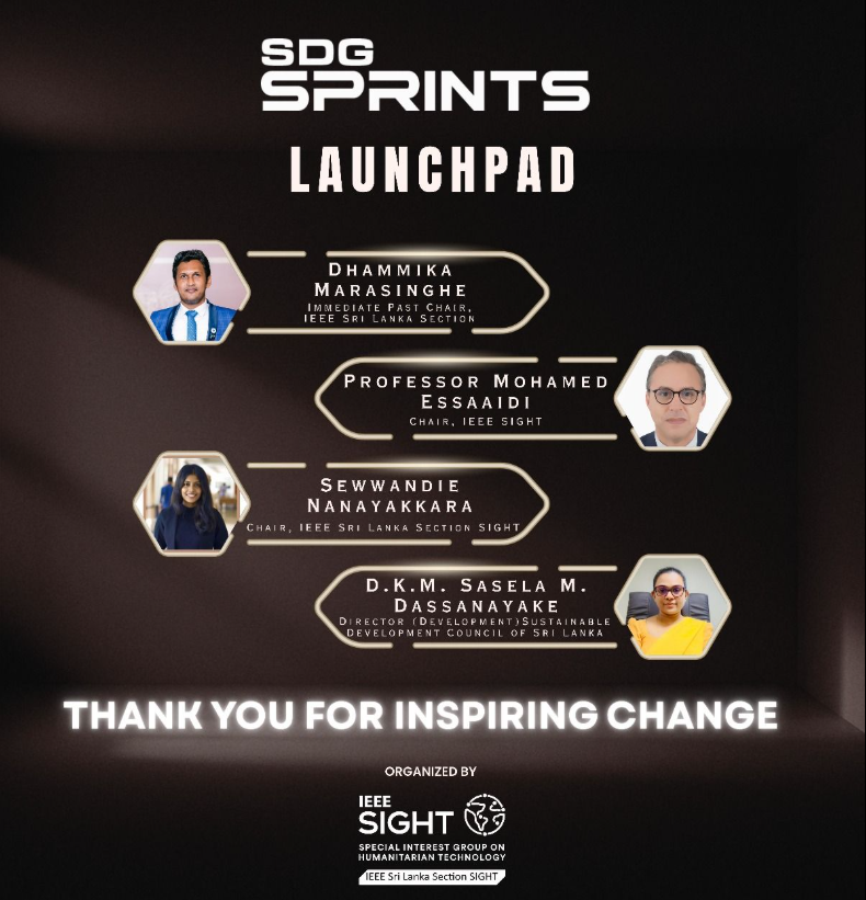 SDG sprint Flyer